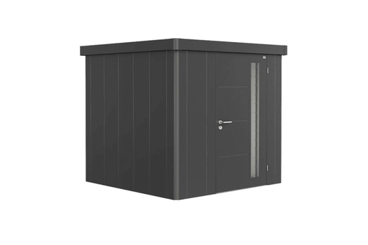 Abri de jardin moderne gris
