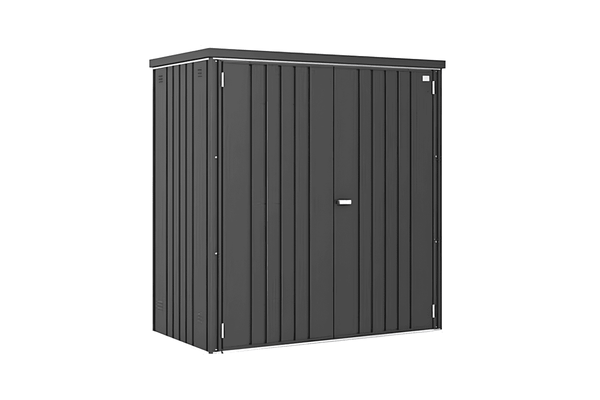 Armoire de jardin gris foncé