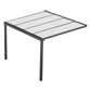 Carport adossé standard gris anthracite