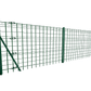 Grillage soudé maille 100 × 50 mm vert mousse RAL 6005