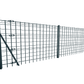 Grillage soudé maille 100 × 50 mm gris anthracite RAL 7016