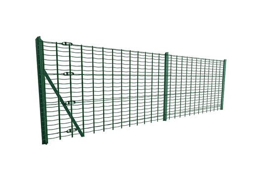 Grillage soudé maille 50 × 50 mm vert mousse RAL 6005