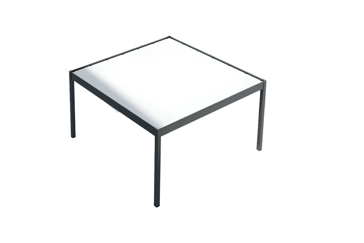 Pergola mono pan autoportée