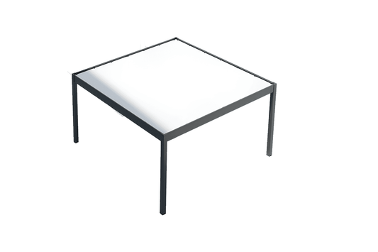Pergola mono pan autoportée