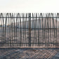 Portail battant en acier industriel avec barreaudage canisse 2 gris anthracite