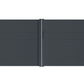 Portail battant sans traverse standard gris anthracite