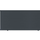 Portail coulissant sans traverse gris anthracite