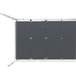 Porte sectionnelle de garage latérale lisse gris anthracite RAL 7016