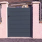Portillon sans traverse standard gris anthracite