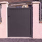 Portillon plein standard gris anthracite