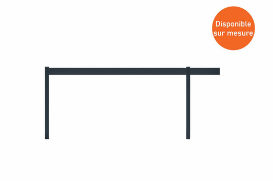 Portique filtrant coulissant acier